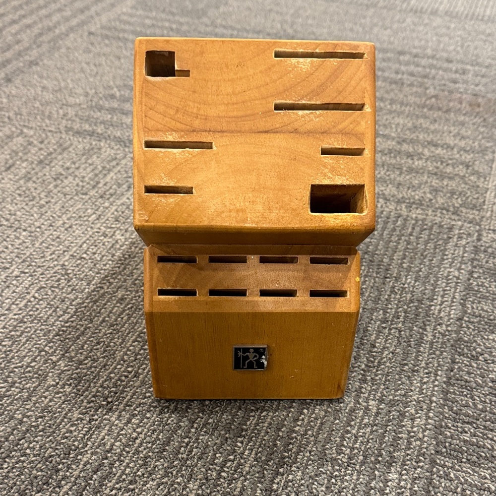 Brown Knife Block